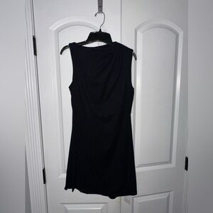 Commense Black Mini Dress